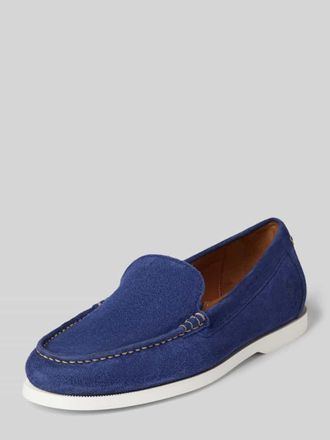 Polo Ralph Lauren Loafer mit strukturierter Sohle in Marine, Gr&ouml;&szlig;e 40