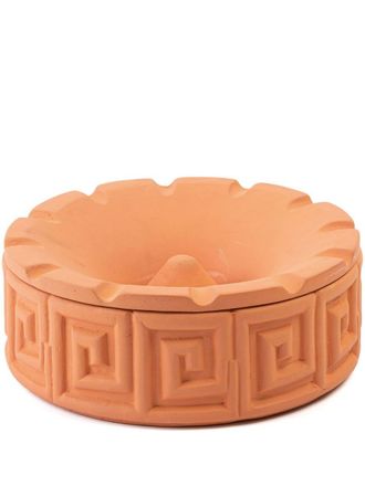 Seletti Magna Graecia ashtray - unisex - Terracotta - One Size - Orange