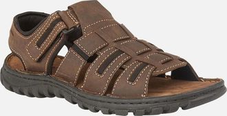 Lotus Mens Dylan Mens Sandals - Brown - Size: 10