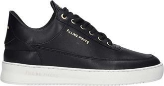 Filling Pieces Low Eva Lane - Heren - Sneakers - Zwart - 37 EU - Leer - Schoenen