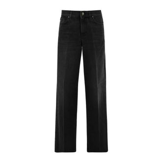Don the Fuller Jeans Niki Wide-Leg - - Jeans - Donna - Nero - W29