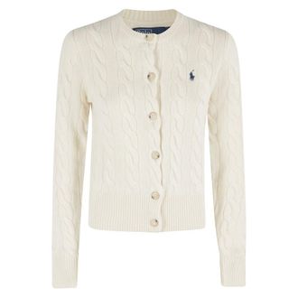 Polo Ralph Lauren Truien & Vesten, Dames, Wit, XS, Cardigan Sweater