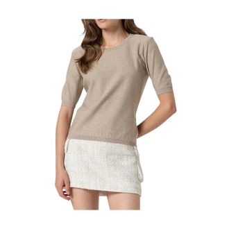 Fracomina Donna, Maglie, Beige, XL, new
