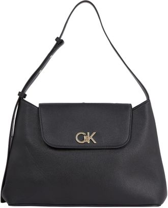 Calvin Klein Women Bag Re-Lock Tote Small, Black (Ck Black), One Size