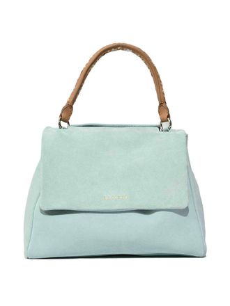 Orciani Sveva Peach Flowers Midi Bag