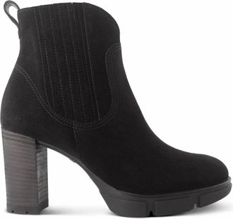 Paul Green Womens Oakley Suede Ankle Boots In Black