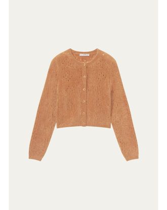 Frame Denim The Cashmere Airy Teddy Cardigan