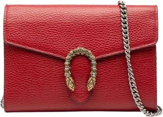 Gucci Pre-owned Cross Body Bags, female, Red, Size: ONE SIZE Pre-owned Vintage Crossbody Bag
