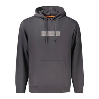 Napapijri Sudadera con Logo Box - Sweatshirts & Hoodies - Hombre - Gris - 2XL
