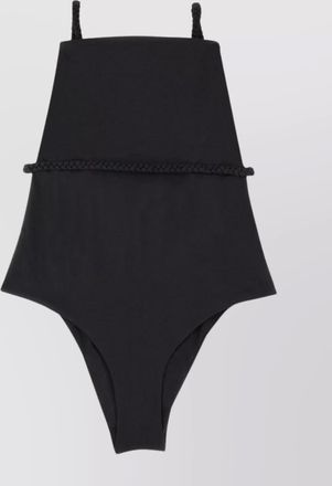 Manebì strappy back high leg swimsuit