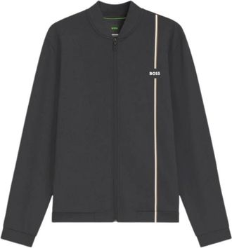 HUGO BOSS Hombre, Sudaderas, Negro, Talla: S