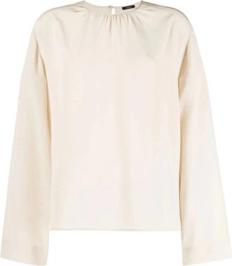 Joseph Braidwood Blouse - Dames - Blouses - Beige - XS - Overhemden