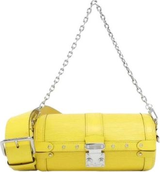 Louis Vuitton Pre-owned Epi Leather Shoulder Bag - Dames - Vintage Schoudertas - Geel - ONE Size - Leer - Vintage