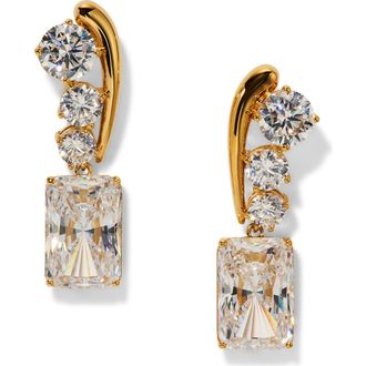 Nadri Phenom Drop Earrings in Gold at Nordstrom