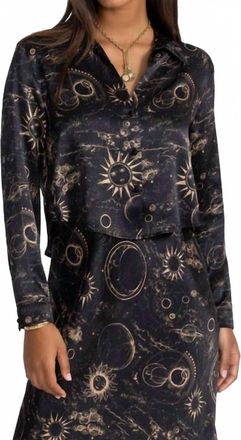 Johnny Was Cropped Overshirt In Mina