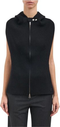 Courr&egrave;ges Mujer, Chaquetas, Negro, Talla: ONE Size