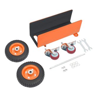 OEM Carro De Panel, Acero Aleado Duradero, Dise&ntilde;o De 4 Ruedas, Color Naranja