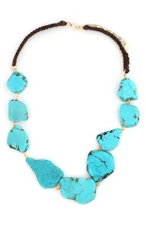 Panacea Turquoise Bead Necklace at Nordstrom