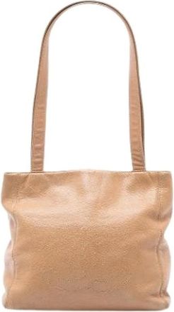 Chanel Pre-owned Shoulder Bags, female, Brown, Size: ONE SIZE Pre-owned Vintage Shoulder Bag