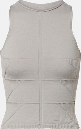 Rick Owens Temple virgin wool tank top