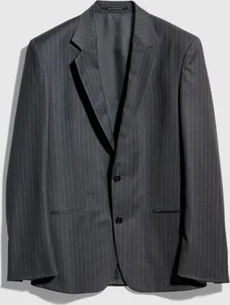 Gucci Pinstripe Wool Jacket, Black, Ready-to-wear