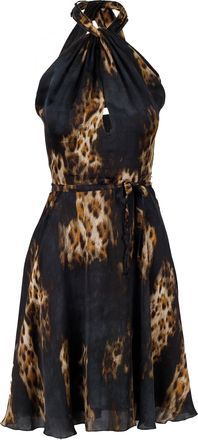 Blumarine Leopard Print Dress - 10s