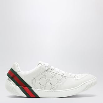 Gucci Sneakers Screener bianche in pelle