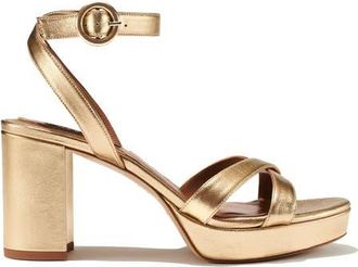 Margaux Eyewear The Platform Sandal in Gold at Nordstrom, Size 41.5N Eu