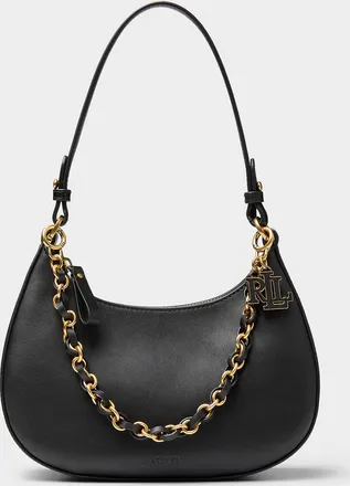 Lauren Ralph Lauren Womens Marcy rounded leather bag