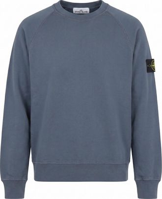 Stone Island Organic Cotton Fleece Sweatshirt