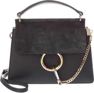 Chlo&eacute; Faye Small Leather Shoulder Bag