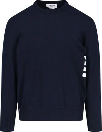 Thom Browne 4-Bar Knit Sweater - Blue