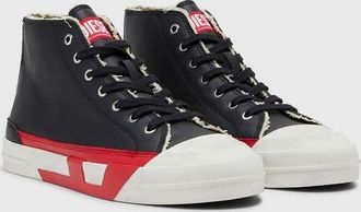Diesel S-D-Verse Vulcanized shoes with D logo - Sneakers - Man - Black