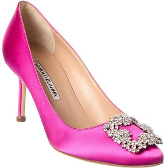 Manolo Blahnik Hangisi 70 Satin Pump