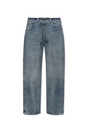 Maison Margiela Distressed High-waist Jeans