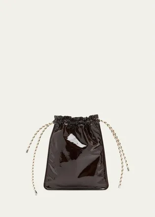 Plan C Patent Leather Pouch Bag