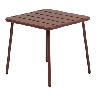 Hesperide Mesa De Centro De Jard&iacute;n Phuket 45x45cm Caoba - Hesp&eacute;ride