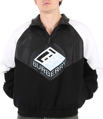 Burberry Funnel Neck Track Top, Size X-Small