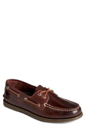 Sperry Top-Sider Authentic Original 2-Eye Boat Shoe in Brown at Nordstrom Rack, Size 10