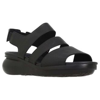 Camper Balloon K200611 Nubuck Womens Slingbacks Sandals - Black - Size:UK 4