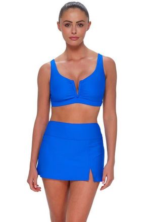 Sunsets Vienna V-Wire Bikini Swimsuit Top - F Cup in Electric Blue at Nordstrom, Size 36