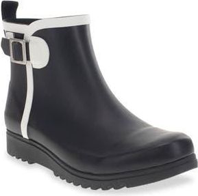 Chooka Atlas Buckle Lug Waterproof Rain Boot in Black at Nordstrom Rack, Size 10