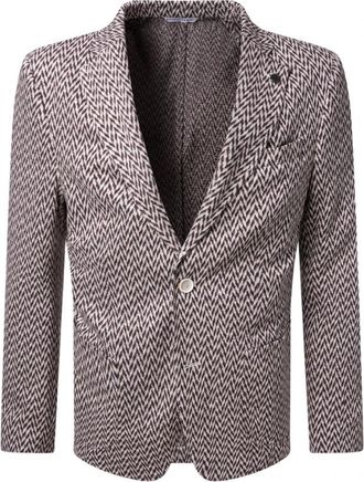 Baldessarini Seba Jacket - Heren - Blazers - Bruin - M - Leer - Jassen