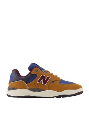 New Balance Mens Numeric Tiago 1010 Shoes In Brown Blue