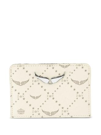 Zadig&Voltaire ZV Pass monogram card case - Neutrals