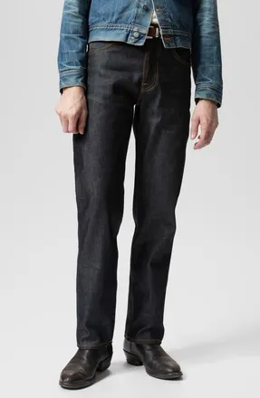 Nudie Jeans Rad Rufus Regular Fit Jeans in Dry Heavy at Nordstrom, Size 30 X 32