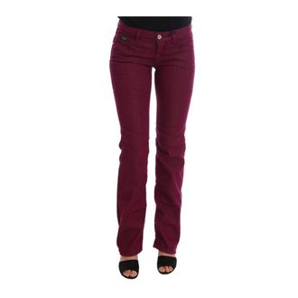 Costume National Straight Fit Jeans, female, Red, W26, Red Straight Fit Luxury Jeans