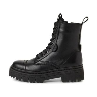 Tamaris Lace-up Boots, female, Black, 7 UK, Casual Closed Booties