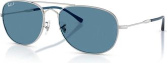 Ray-Ban Bain Bridge Zonnebrillen - unisex - Zonnebrillen - Grijs - 57 MM - Accessoires