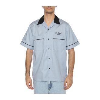 Carhartt Work in Progress Hombre, Camisas, Azul, Talla: S